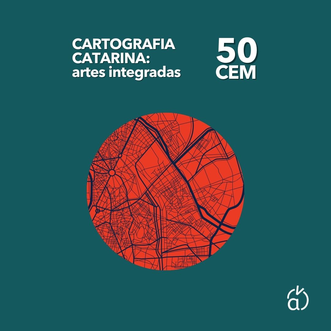 CARTOGRAFIA CATARINA artes integradas (Post para Instagram)